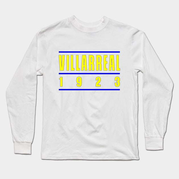 Villarreal Classic Long Sleeve T-Shirt by Medo Creations